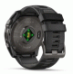 fenix 8 – 51 mm, AMOLED - Sapphire, Carbon grey DLC with Black/pebble grey silicone band - 010-02905-21 - Garmin